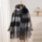 Thumbnail: 2025 Winter Thick Warm Scarf Women Cashmere Shawl and Wraps Pashmina Neckerchief