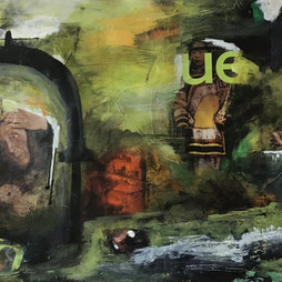 Rita_Thorp_Holding_on_to_Love_and_Peace_Acrylic_and_mixed_media_on_Canvas_12_x_16_inches.j