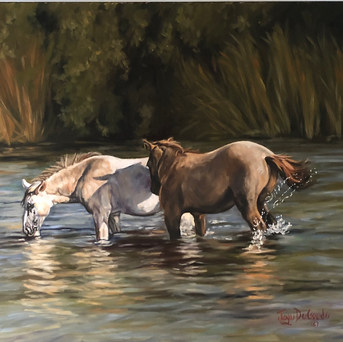 Joye_DeGoede_Salt_River_Horses_JoyEful_Party_Animals_Joye_DeGoede_Oil.jpeg