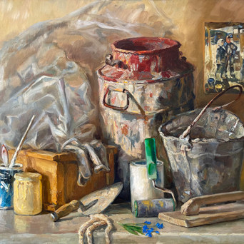 Anna_Krutchenko_The_first_bloom_Oil_on_canvas.jpeg