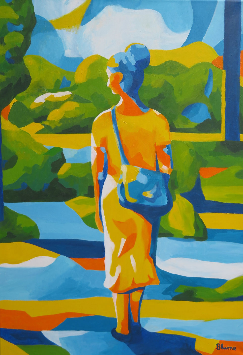 Woman in a Park