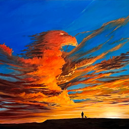 Madhav_Mukundan_Covid_2020_the_world_resurrects_Oil_on_stretched_canvas.jpeg