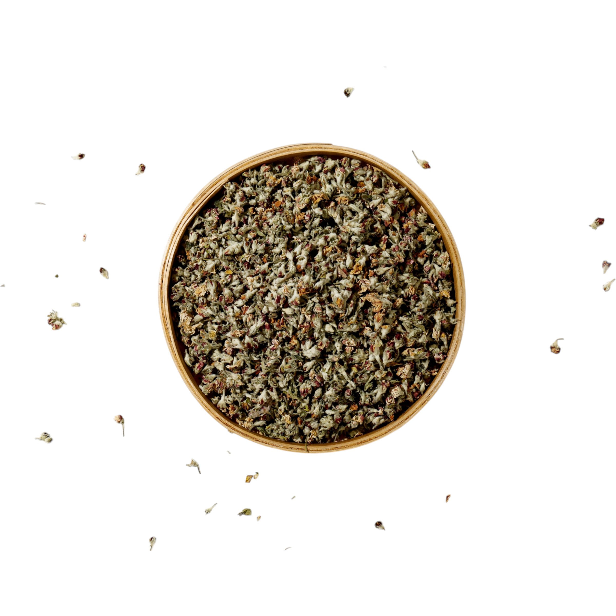 Natural Apple Blossom Tea - Dried Whole Flowers, Caffeine-Free Herbal Tea