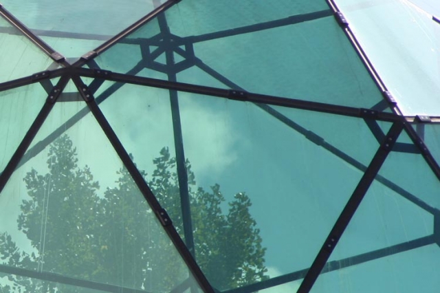 Glas; Zelfdragende constructie; Voorgespannen glas; Gelamineerd glas