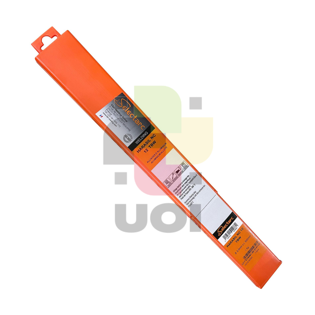 ลวดเชื่อมอลูมิเนียมแก๊สไส้ฟลักซ์ SELECTARC HARASIL NC12 TBW (AlSi12)