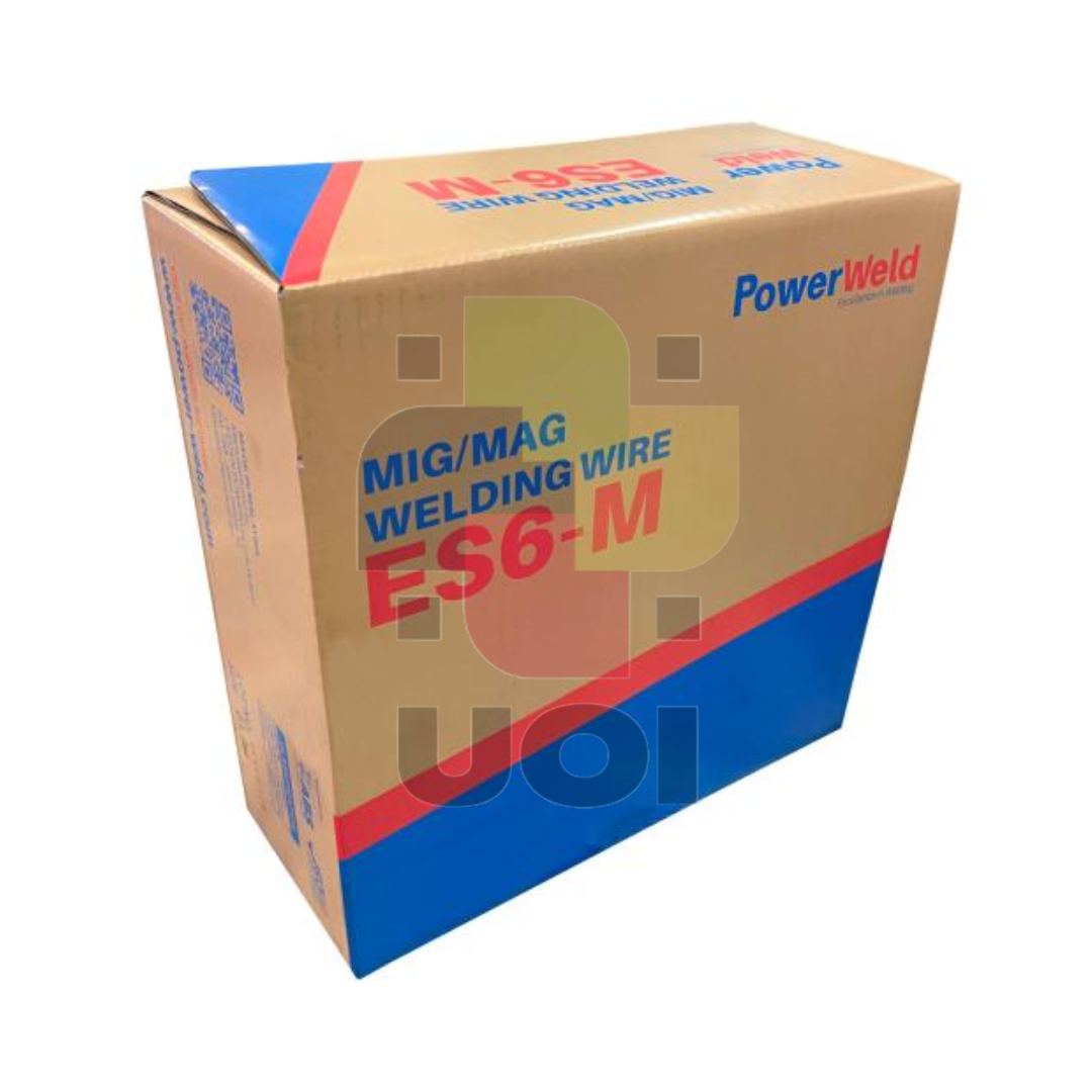 ลวดเชื่อมมิก CO2 POWERWELD ES6-M (ER70S-6)