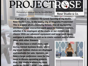 PROJECT ROSE : Inside Rose Studio