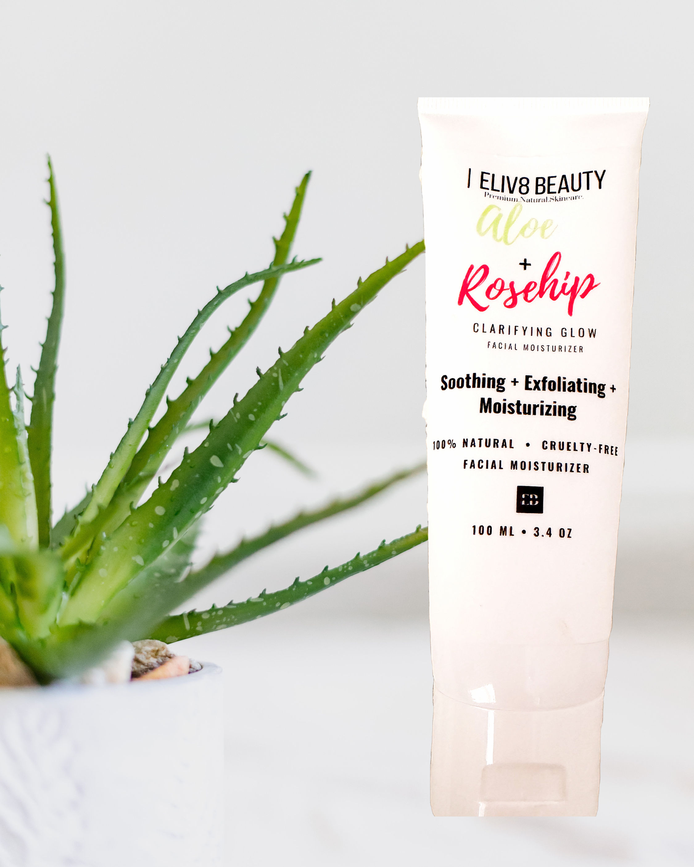 Aloe, Rosehip & White Willow Clarifying Glow Moisturizer