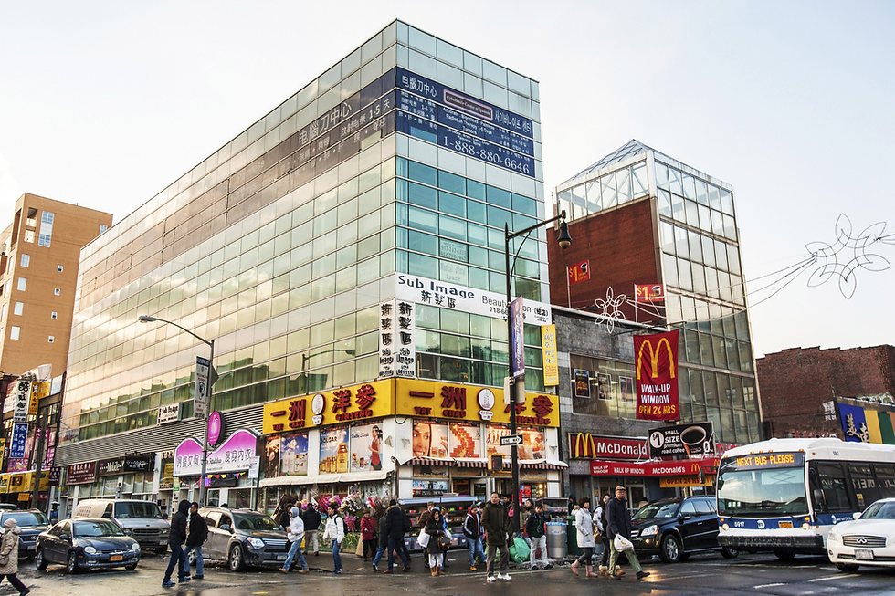 Quartier chinois de Flushing Queens commerces et restaurants