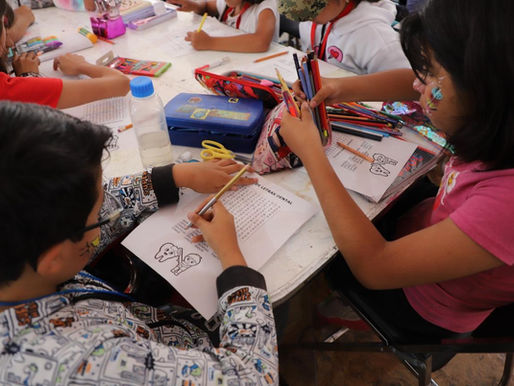 Los menores también recibirán los materiales sin costo alguno para que disfruten de sus actividades recreativas y culturales durante sus vacaciones