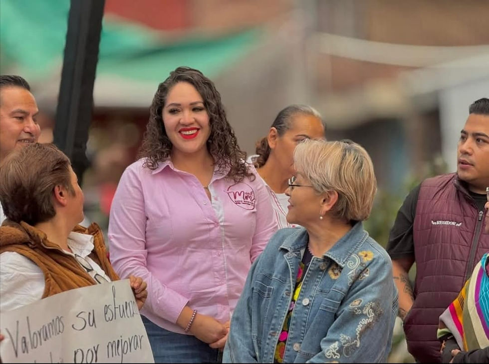 la regidora explicó que el compromiso con la gente es escuchar sus demandas de primera mano