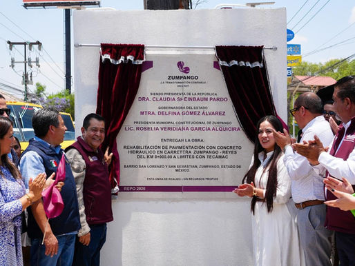 Desplaza a Tecámac que durante los últimos años mantuvo el primer lugar; la rehabilitación de la carretera Zumpango-Los Reyes, ejemplo