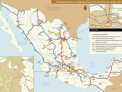 PROYECTA AMLO SIETE RUTAS DEL TREN DE PASAJEROS