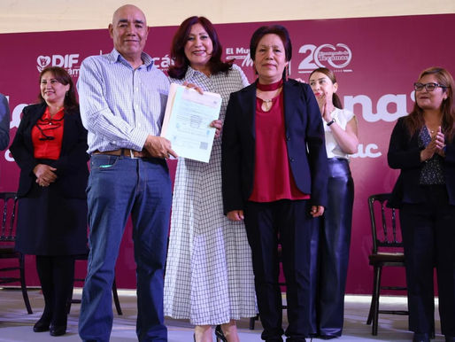 Dan el “Sí” 71 parejas en las Bodas del Bicentenario en Tecámac, en el Día del Amor y la Amistad