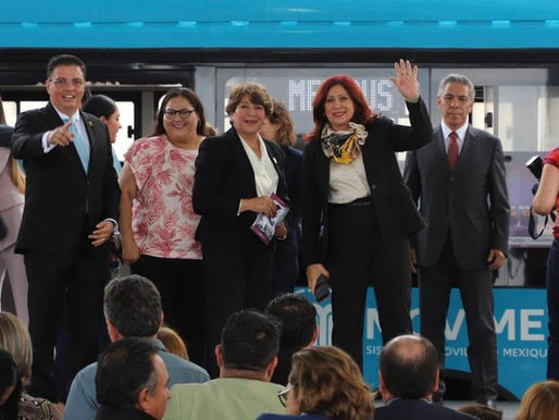Acompaña la alcaldesa Rosi Wong Romero a la mandataria a la puesta en marcha de la campaña Nos movemos seguras