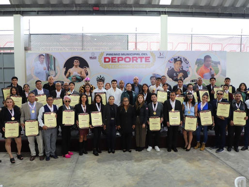 Entrega Gobierno de Tecámac el Premio Municipal del Deporte 2024
