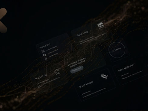 KorraMind AI-powered social media automation platform — all-in-one solution for e-commerce brands including content generation, scheduling, and sales attribution
