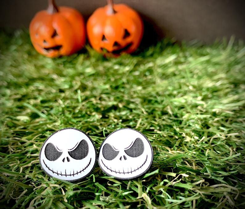 Jack Skelington earrings