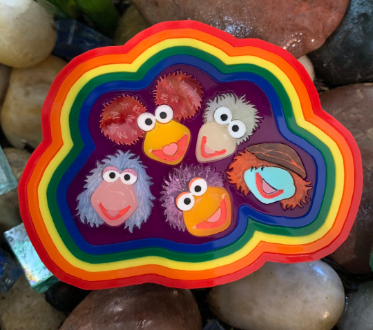 Fraggle Rock Brooch