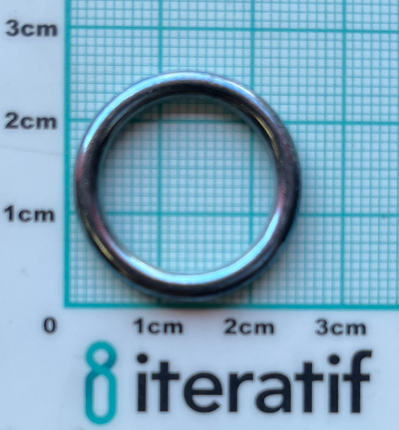 O-RING 18mm - Ø3 METALLIC BLUE  -