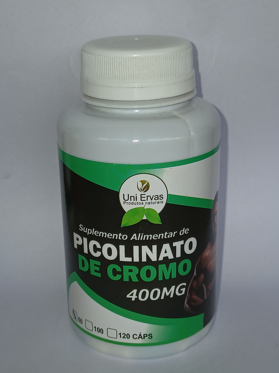 Picolinato de Cromo Uniervas 60 Caps 400 mg