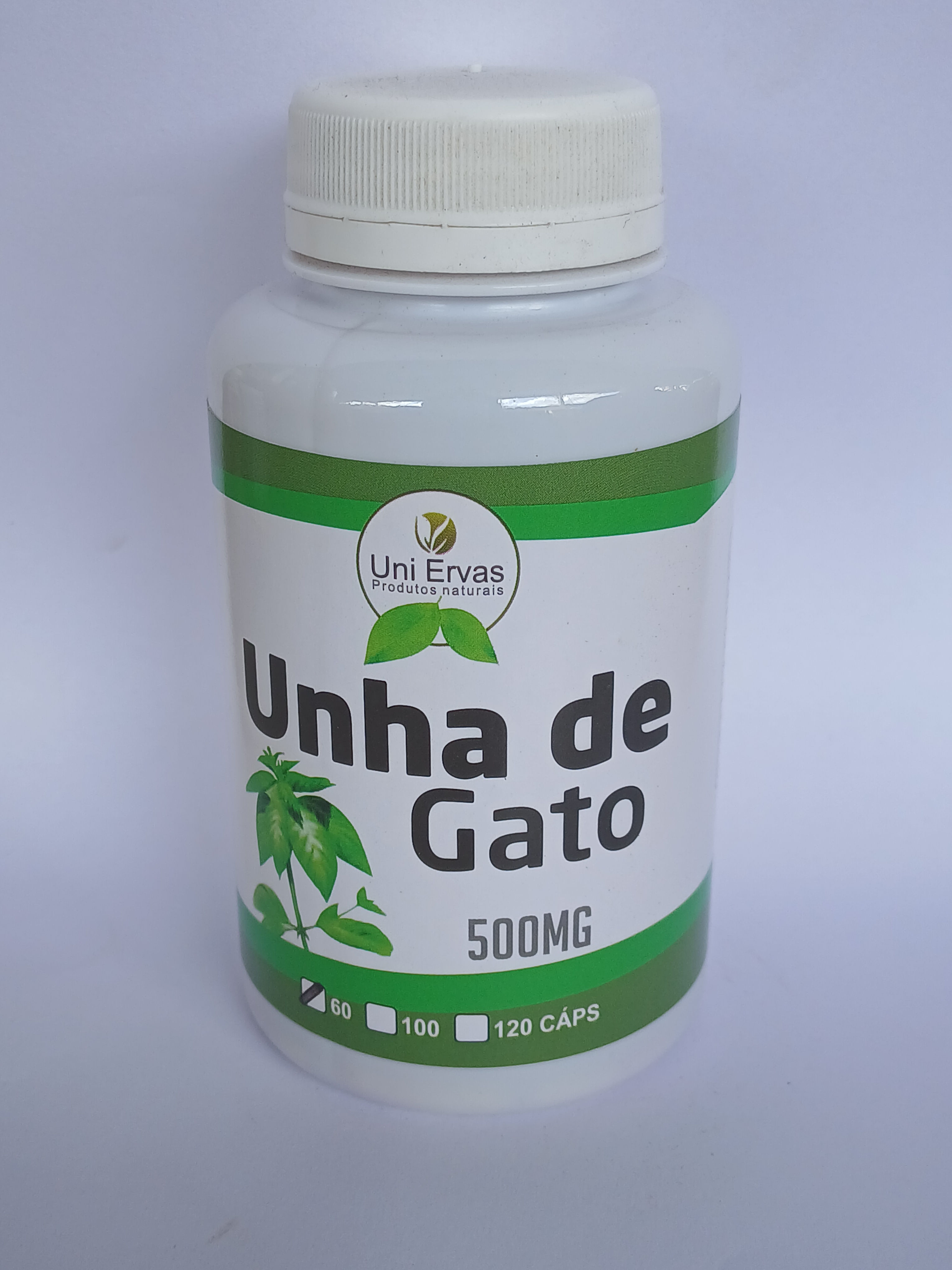 Unha de Gato Uniervas 60 Caps 500 mg