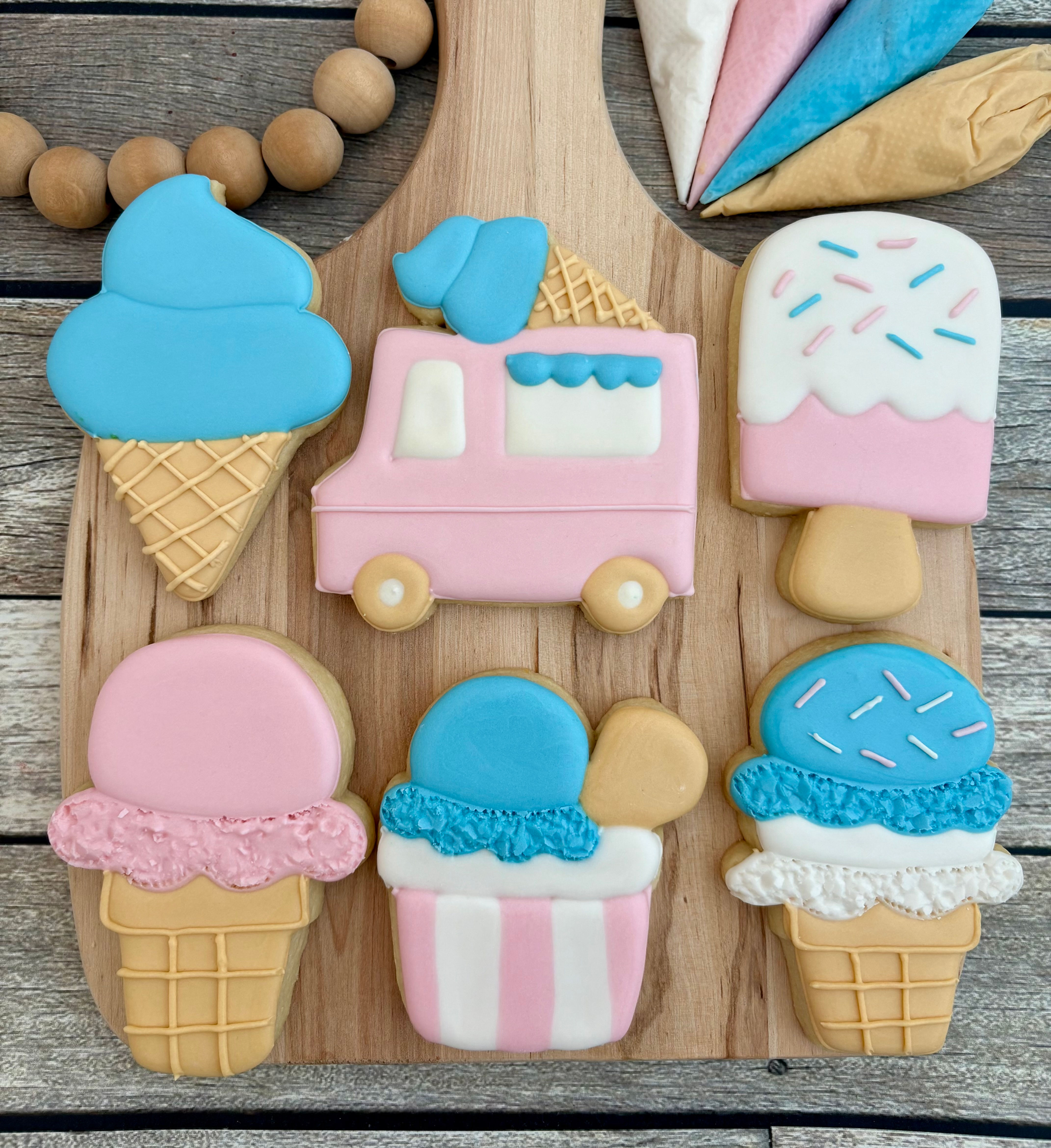Ice Cream Truck Cookies