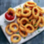 CRISPY BIG ONION RINGS
