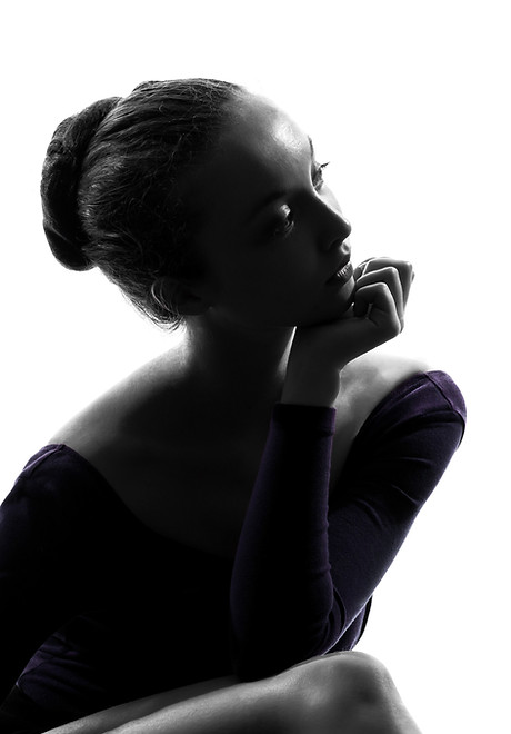Sitting Ballet Dancer