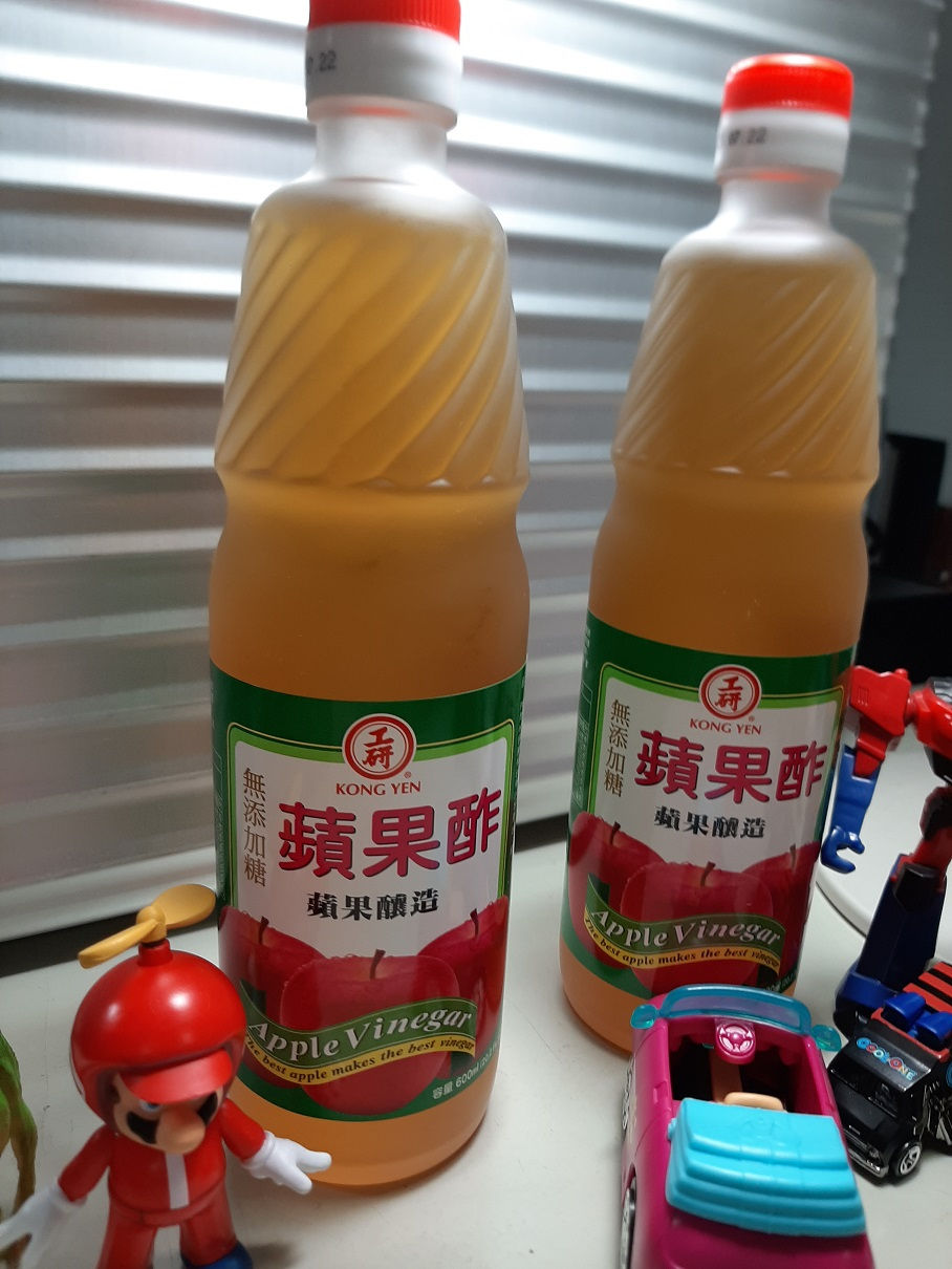 縮圖：工研------無糖 蘋果醋 600ml /瓶***(A-046)，超取限4瓶
