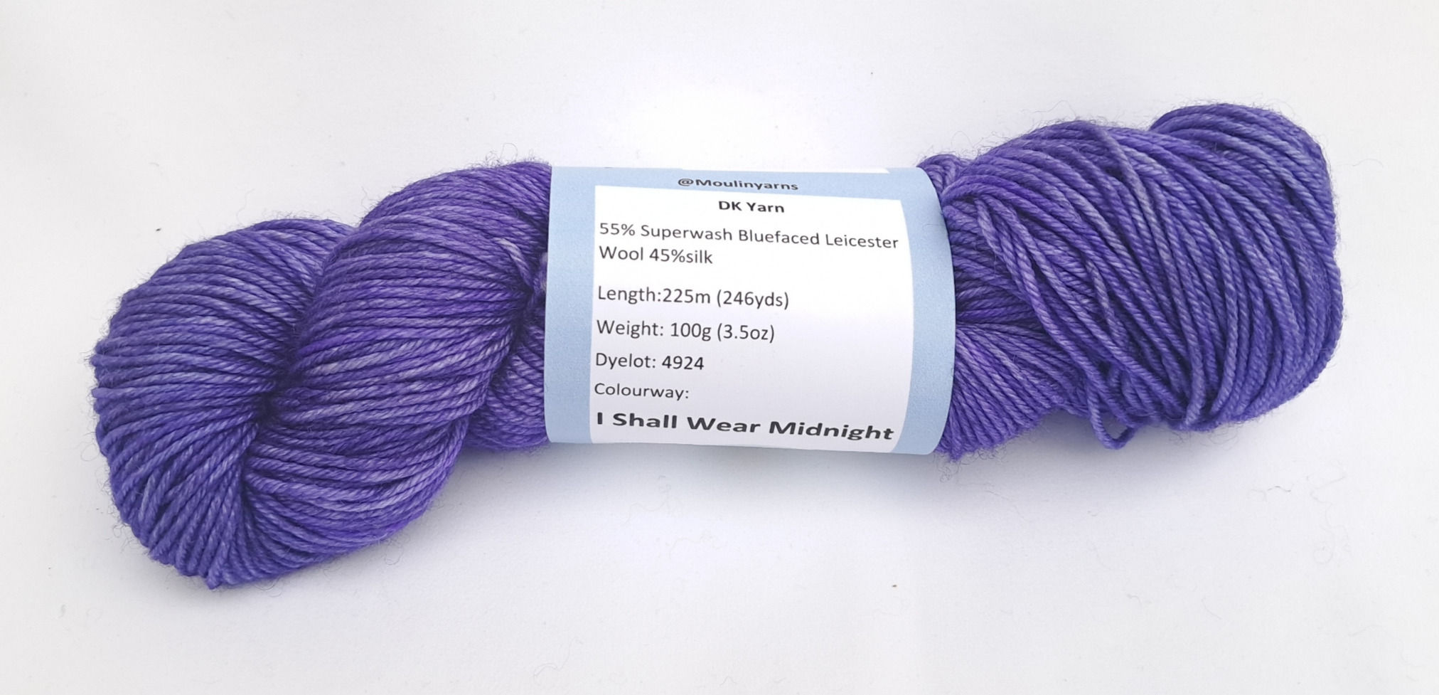 I Shall Wear Midnight BFL/Silk