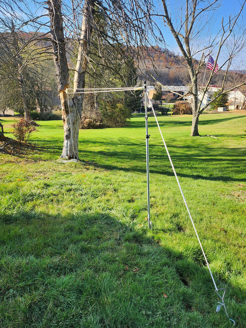 DIY EMT Conduit Clothesline