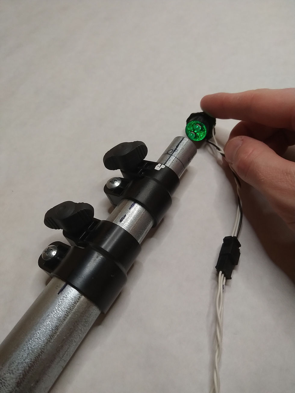 EMT Conduit Telescoping Pole Photoresistor Sensor