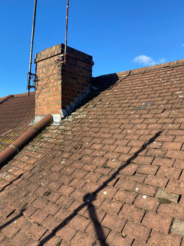 Chimney On A House In London