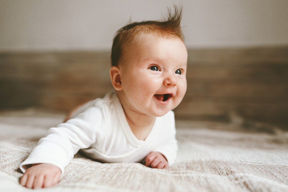 3 month baby milestone photography session