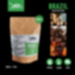 เมล็ดกาแฟ Brazil Fazenda Bau  คั่วกลาง ขนาด 200g.
