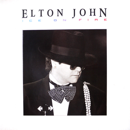 Elton John – Ice On Fire Vinyle, LP, Album 1985