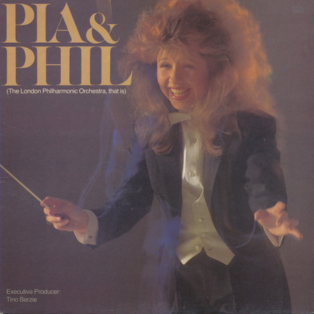 Pia Zadora With The The London Philharmonic Orchestra – Pia & Phil Vinyle, LP, Album 1985
