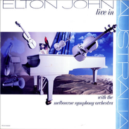 Elton John – Live In Australia (With The Melbourne Symphony Orchestra) 2 x Vinyle, LP, Album 1987