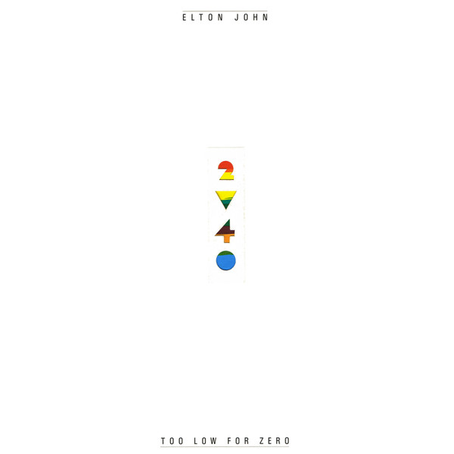 Elton John – Too Low For Zero Vinyle, LP, Album 1983
