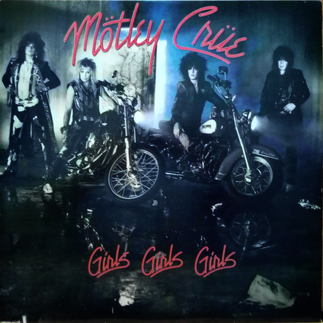 Mötley Crüe – Girls, Girls, Girls Vinyle, LP, Album 1987