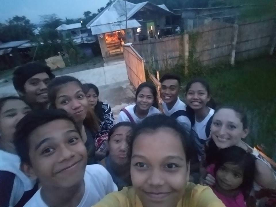 Laoag, Philippines - Marissa Molina with members of Christ's Kingdom of Praise in 2016