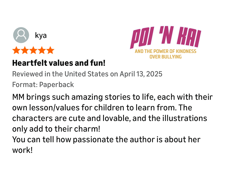 Poi 'n Kai and the Power of Kindness Over Bullying