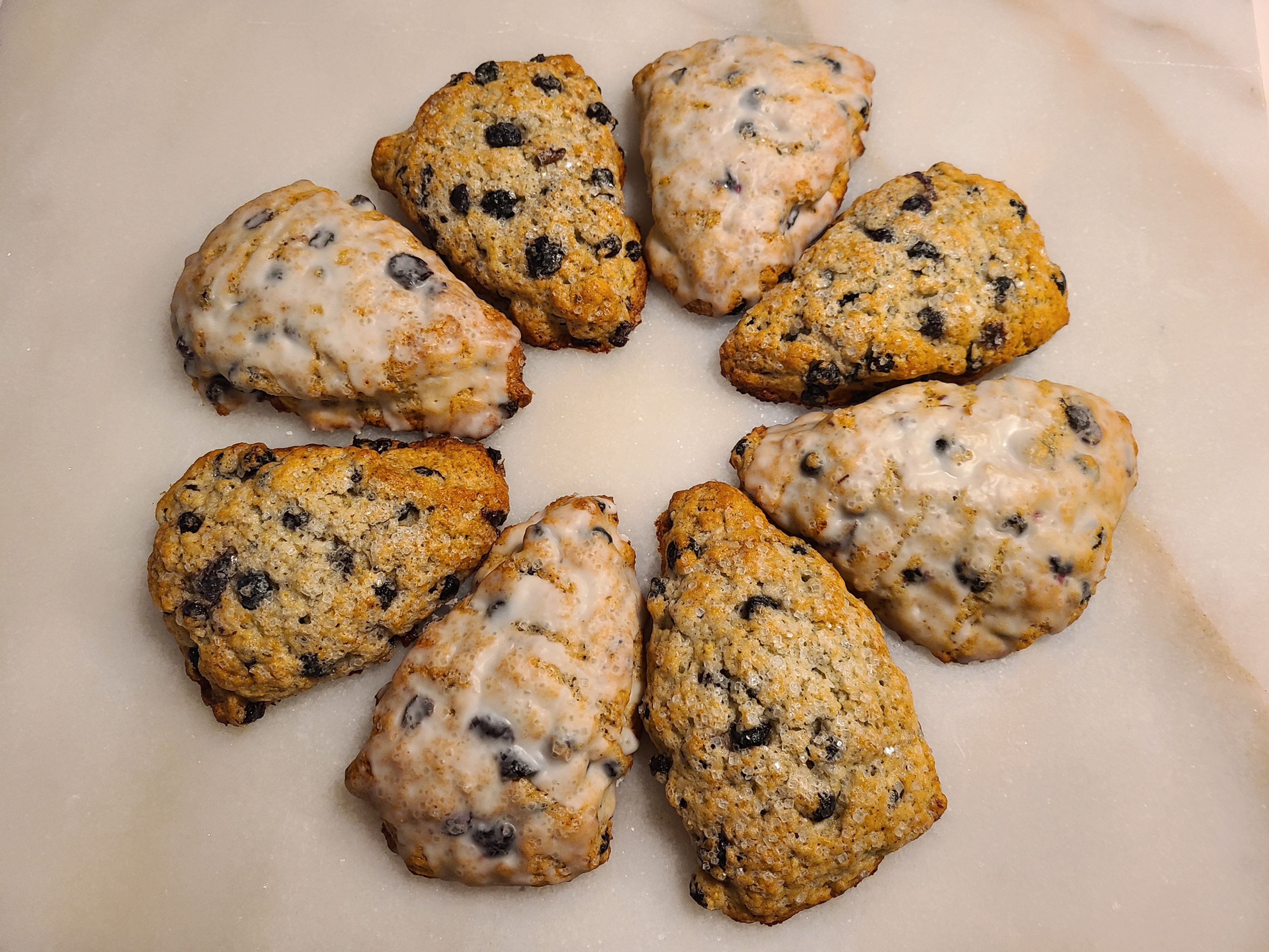 Lemon Blueberry Scones