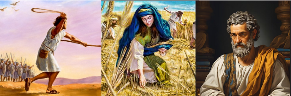 The true lessons from the lives of David, Paul, and Ruth.