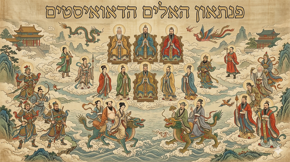 דאואיזם ובודהיזם - כאשר עולם האלים נעשה למערכת