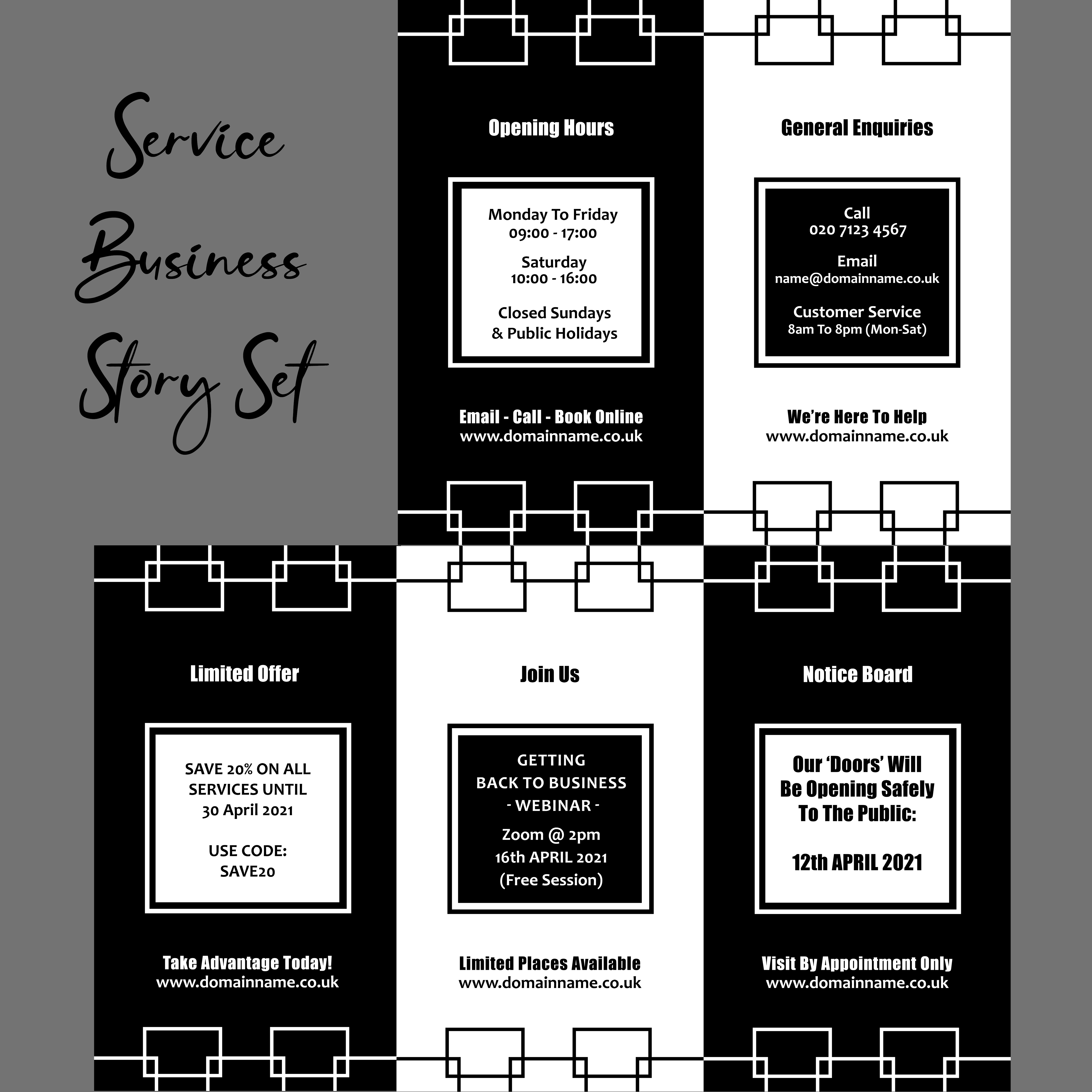 Social Media Story Set (Business)