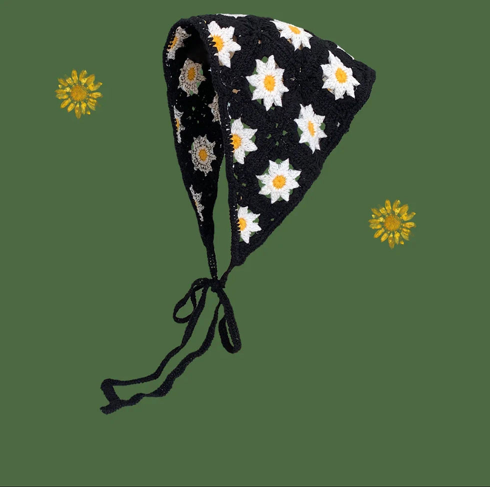 縮圖：Accessories：Sunflower Hair Scarf