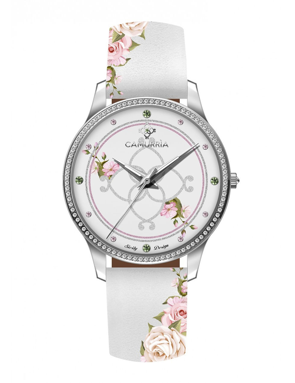 Orologio A rosa Glamour Steel cw34st1
