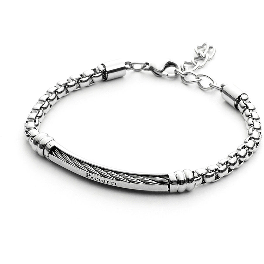 bracciale uomo gioielli 4US Cesare Paciotti 4UBR3801